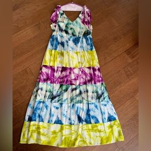 EUC Marie Oliver Silk Maxi, Size Small